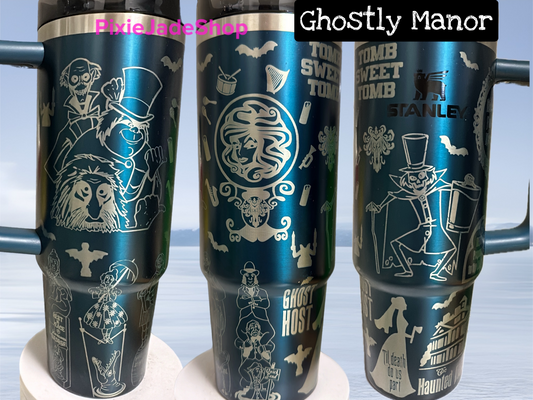 Ghostly Manor Full Wrap